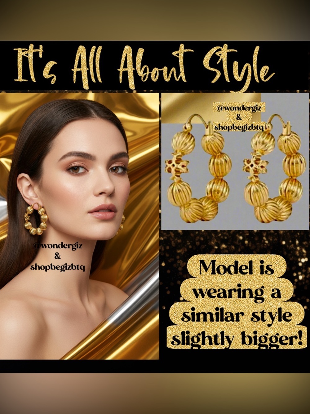 🔥🔥🔥 Authentic Designer Earrings At Awesome Prices To Buy Now & Save Price Firm